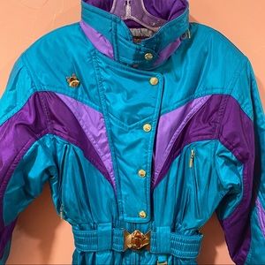 COPY - 1980s Descent Ski Jumpsuit